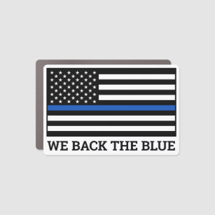 Thin Blue Line US Flag PVC Patch - Custom Canine Unlimited