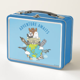 We Bare Bears - Adventure Awaits Metal Lunch Box