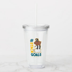 We Bare Bears and Chloe - #StackGoals Acrylic Tumbler