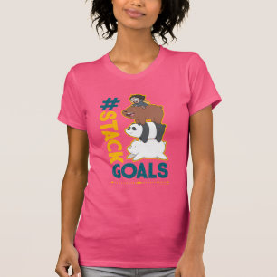 We Bare Bears and Chloe - #StackGoals T-Shirt