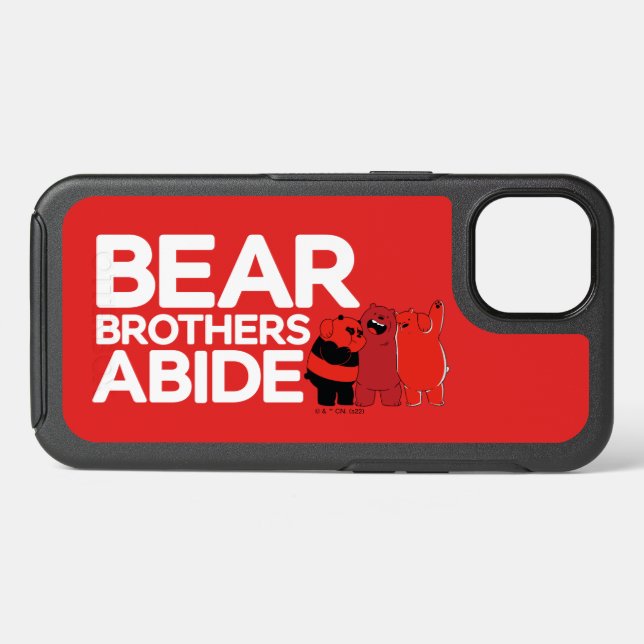 We Bare Bears - Bear Brothers Abide Otterbox iPhone Case (Back Horizontal)