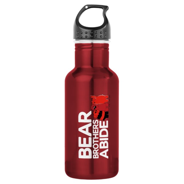 We Bare Bears - Bear Brothers Abide Stainless Steel Water Bottle (Front)