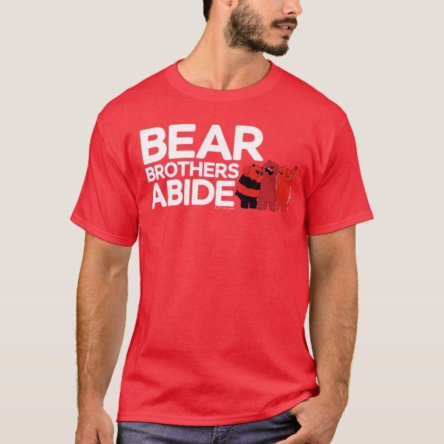 We Bare Bears - Bear Brothers Abide T-Shirt (Front)