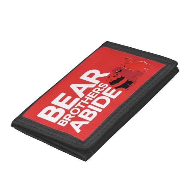 We Bare Bears - Bear Brothers Abide Trifold Wallet (Bottom)