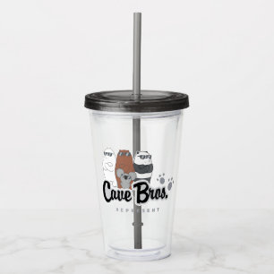 We Bare Bears - Cave Bros. Represent Acrylic Tumbler