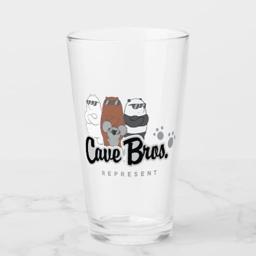 We Bare Bears _ Cave Bros Represent Glass