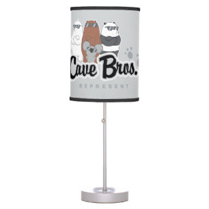 We Bare Bears - Cave Bros. Represent Table Lamp