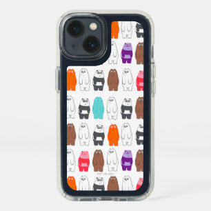 We Bare Bears Colorful Bear Pattern Speck iPhone 13 Case
