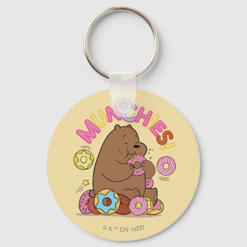 We Bare Bears _ Grizz Donut Munchies Keychain