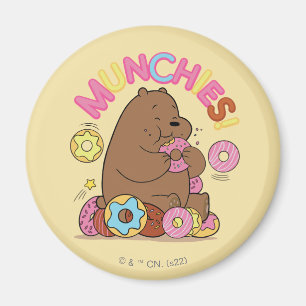 We Bare Bears - Grizz Donut Munchies! Magnet