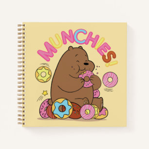We Bare Bears - Grizz Donut Munchies! Notebook