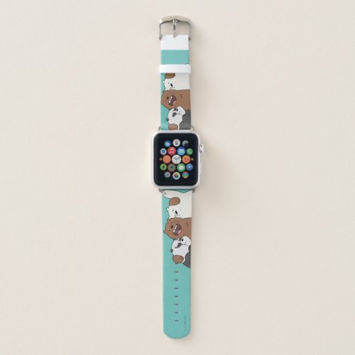 We Bare Bears Group Hug Apple Watch Band