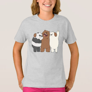  Men's We Bare Bears Parks and Rec Bear Alert T-Shirt