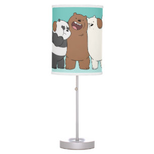 We Bare Bears Group Hug Table Lamp