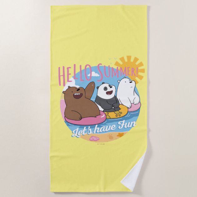 We bare bears online towel