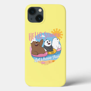 We Bare Bears - Hello Summer! Let's Have Fun iPhone 13 Case