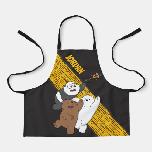 We Bare Bears _ Last Pizza Slice Apron