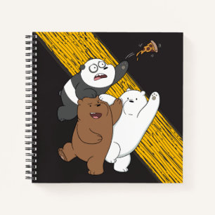 We Bare Bears - Last Pizza Slice Notebook