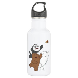 We Bare Bears - Last Pizza Slice Stainless Steel Water Bottle