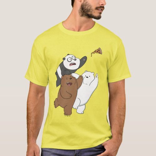 We Bare Bears _ Last Pizza Slice T_Shirt