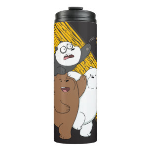 We Bare Bears - Last Pizza Slice Thermal Tumbler