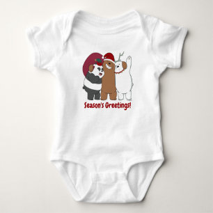 We Bare Bears - Season's Greetings Baby Bodysuit