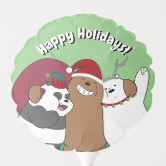 We Bare Bears - Season's Greetings Balloon