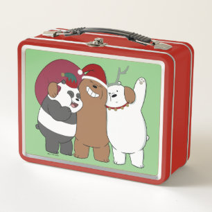 We Bare Bears - Season's Greetings Metal Lunch Box
