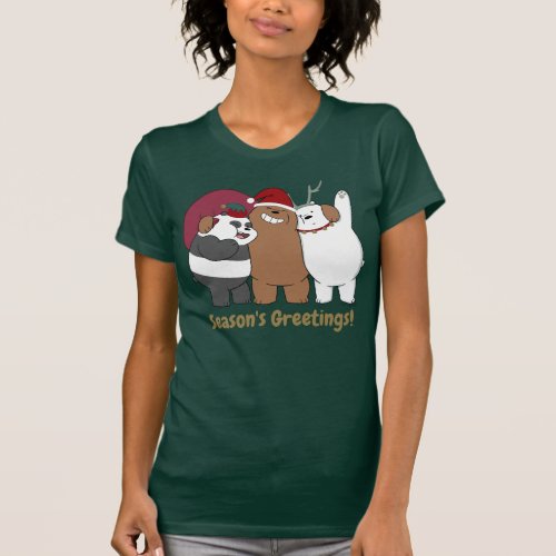 We Bare Bears _ Seasons Greetings T_Shirt