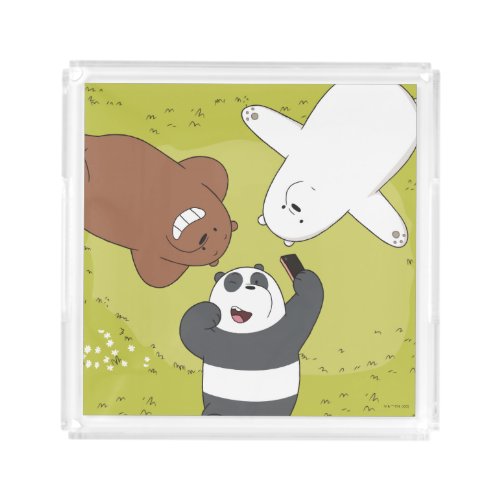 We Bare Bears _ SquadGoals Acrylic Tray