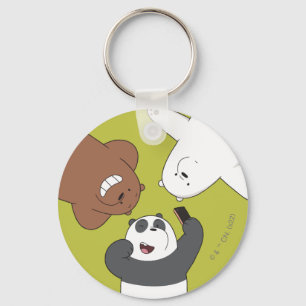 We Bare Bears - #SquadGoals Keychain