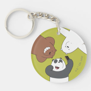 We Bare Bears - #SquadGoals Keychain
