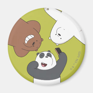 We Bare Bears - #SquadGoals Magnet