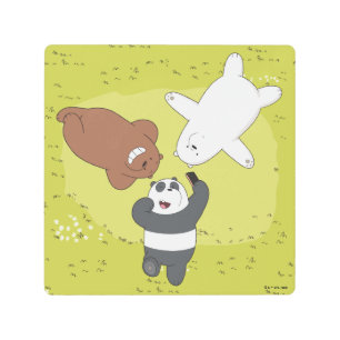 We Bare Bears - #SquadGoals Metal Print