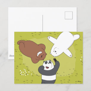 We Bare Bears - #SquadGoals Postcard