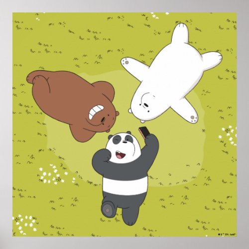 We Bare Bears _ SquadGoals Poster