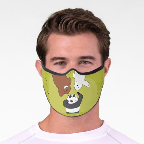 We Bare Bears _ SquadGoals Premium Face Mask