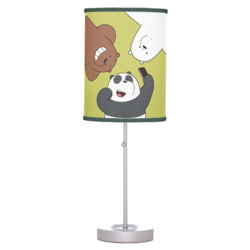 We Bare Bears _ SquadGoals Table Lamp
