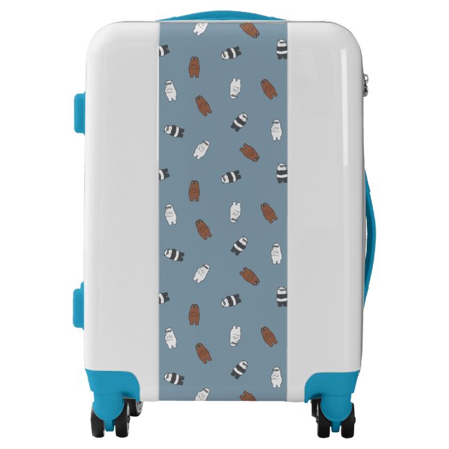 We Bare Bears - Sunglass Bears Pattern Luggage (Front)