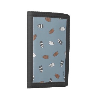 We Bare Bears - Sunglass Bears Pattern Trifold Wallet | Zazzle