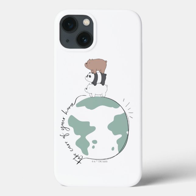 We Bare Bears - Take Care of Your Home Case-Mate iPhone Case (Back)