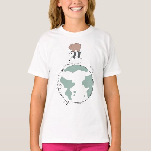 We Bare Bears _ Take Care of Your Home T_Shirt