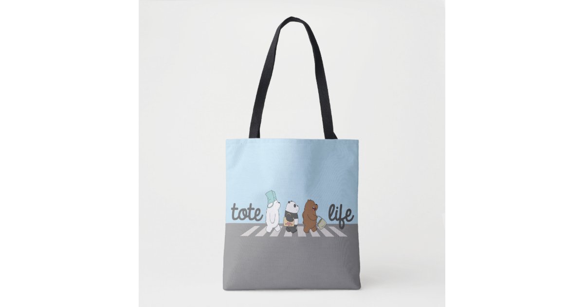 We bare bears Panda bear Tote Bag for Sale by kidcartoon