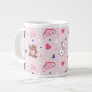 We Bare Bears - Valentine Hearts Pattern Giant Coffee Mug