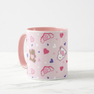 We Bare Bears - Valentine Hearts Pattern Mug
