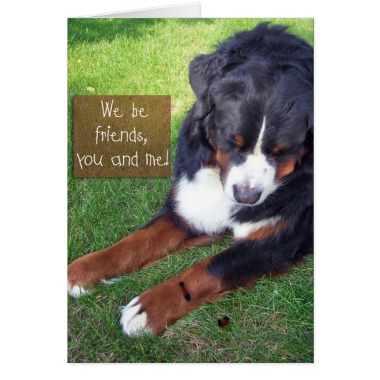 We Be Friends! Card