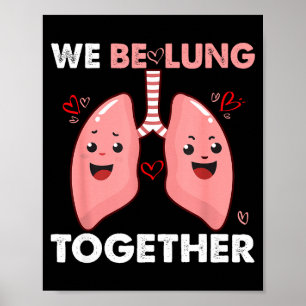 We Be-lung Together Happy Valentine&# ; s Day Coup Poster