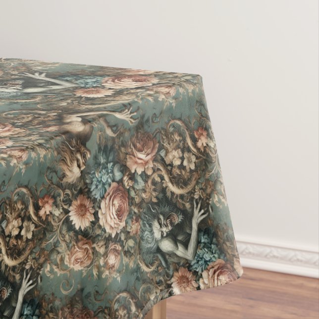 We Beast Tonight – Gothic Medium Pattern Tablecloth (In Situ)