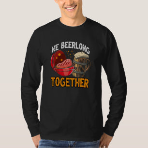We Beerlong Together Smoker Grill Barbecue Meat Gr T-Shirt
