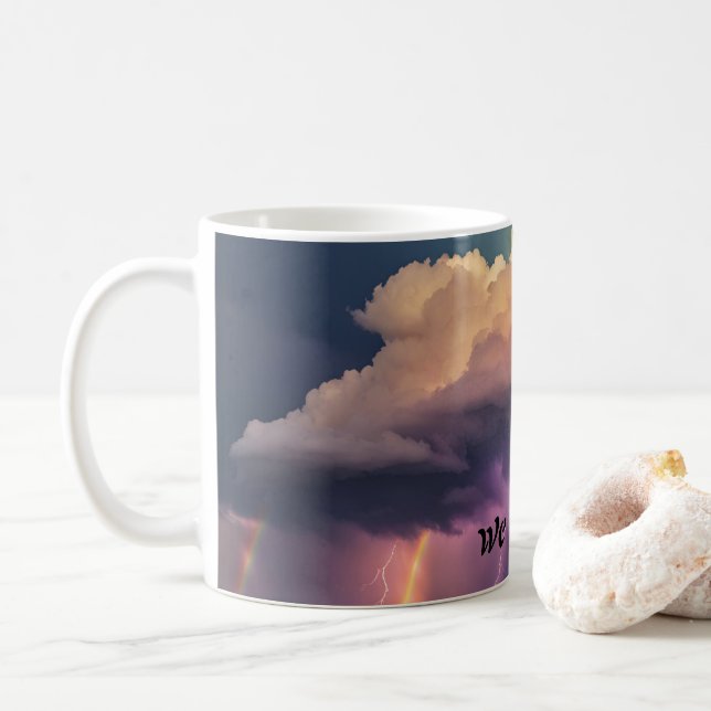 we believe coffee mug (With Donut)
